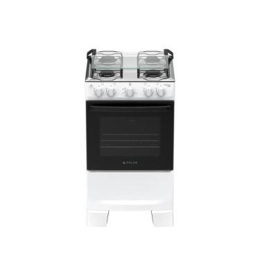 Imagem de Fogão 4 bocas Atlas Mônaco Plus Automático Mesa Inox, BRANCO