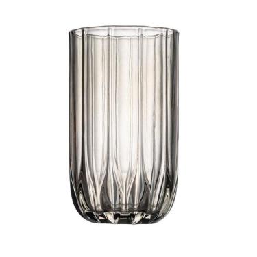 Imagem de Jogo de 6 copos altos Refinatto Cristal Fumê 400ml -L Hermitage - L'He
