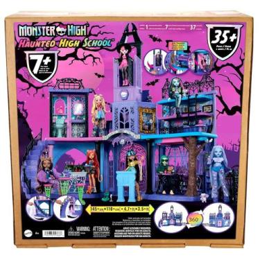 Imagem de Mansão Boneca Monster High Escola Do Terror Gigante Hlp88 - Mattel