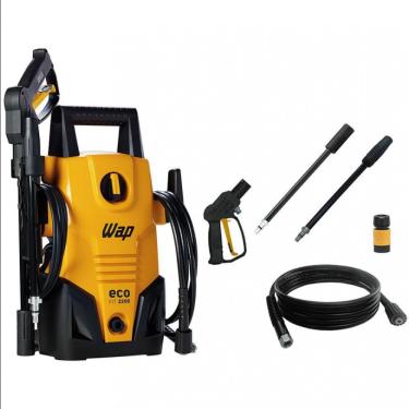 Imagem de Lavadora de Alta Pressão WAP Eco Fit 2200 1500psi Econômica Preto com Amarelo 330L-h 110V