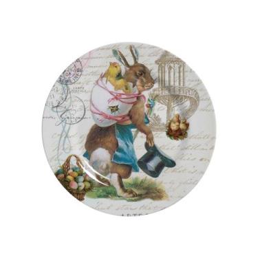 Imagem de Conjunto Alleanza de 6 Pratos Sobremesa Easter Vintage - LHD LOUÇAS