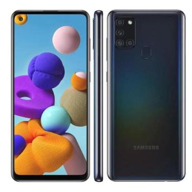 Imagem de Samsung Galaxy A21s Dual SIM 64 GB Preto 4 GB RAM, Samsung, 4GB, Galax