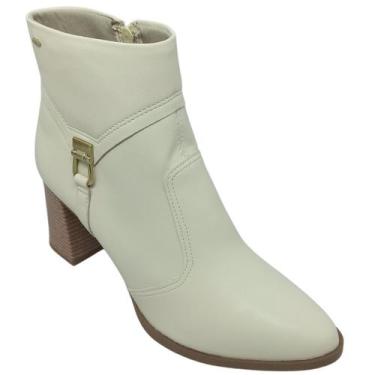 Imagem de Bota Dakota Feminina Casual com Peça Metalizada, Almeria tule, 35