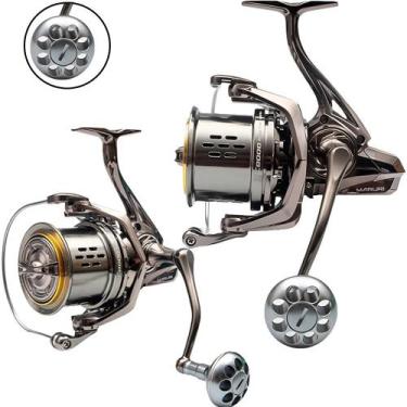 Imagem de Molinete Praia Long Cast CC8000 12 Rolamentos Drag 25kg Reforçado - Ma