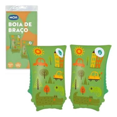 Imagem de Boia de Braço Infantil Inflável 30cm Segurança Mor -, Verde
