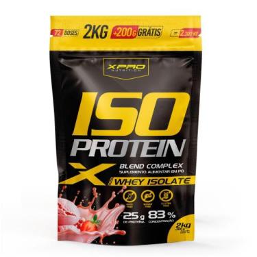 Imagem de Whey Protein Isolado Iso Blend Complex Zero Açucar 2.200kg Xpro Nutrit