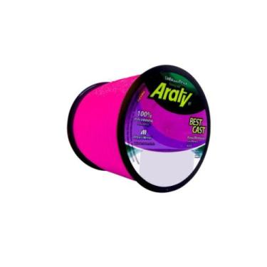 Imagem de Linha araty best cast 0,40mm 719 m cor:rosa, Rosa