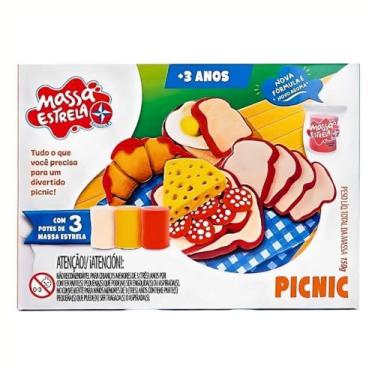 Imagem de Massinha De Modelar Picnic Massa Estrela - 7896027561333