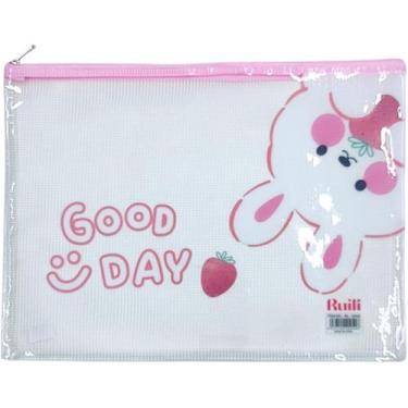 Imagem de Case Pasta Porta Documento Necessaire Coelho Cores:Rosa Claro - Lumus