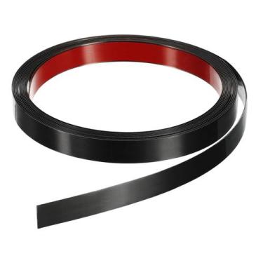 Imagem de Moldura de parede HARFINGTON 5 m em aço inoxidável preto autoadesiva