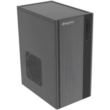 Imagem de Gabinete Keytime Smartcase Matx Mid Tower Preto Com Fonte Kyt00043