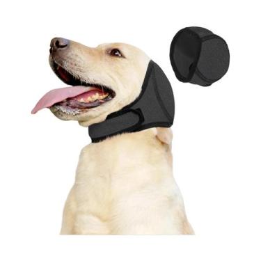 Imagem de Protetores Auriculares Impermeáveis E À Prova De Choque Para Cães: Red