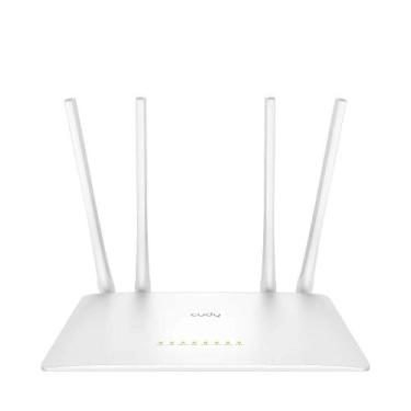 Imagem de Roteador Cudy AC1200 WR1200 Dual Band 867 Mbps 4 Antenas Branco