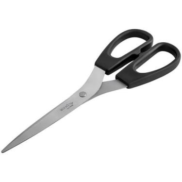 Imagem de Tesoura Reta TR215 Lâmina Aço Inox Cabo Plástico Ergonômico Vonder