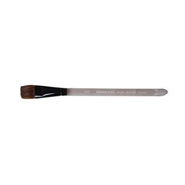 Imagem de Pincel Daler Rowney Graduate Flat Wash Chato 3/4' Cerda Mista de Pelo de Ponei e Fibra Sintética Cabo Curto