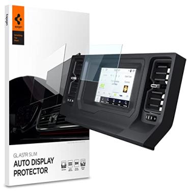 Imagem de Spigen Película protetora de tela de vidro temperado [GlasTR Slim] projetada para Ford Bronco (2021/2022/2023) 8" tela sensível ao toque – fosco/anti-impressão digital