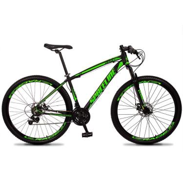 Imagem de Bicicleta 29 c/21v Cambio Traseiro Shimano SPACELINE VEGA Freio a Disco e Suspensão - Tamanho 15
