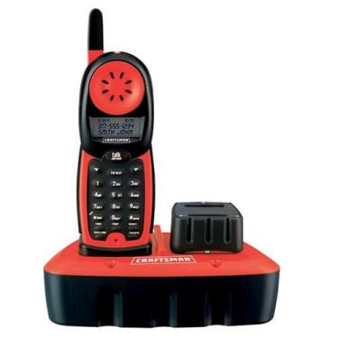 Imagem de Craftsman 27413 Durable Construction Cordless Craftsman Shop Phone with Caller Id/call Waiting