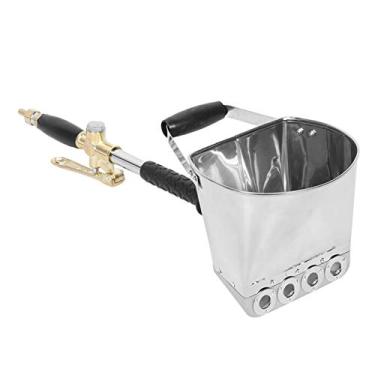 Imagem de Pulverizador de cimento de alumínio, pulverizador de parede de jato, pulverizador de estuque, pistola de pulverização pneumática, concreto, estuque, cimento, argamassa para pintura de teto, parede de concreto