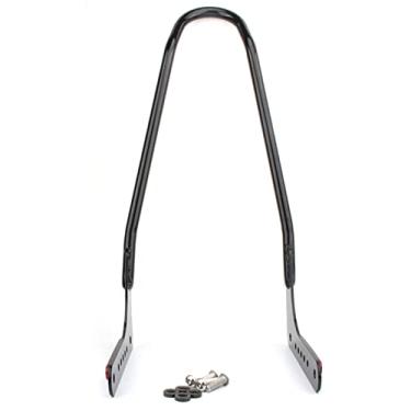 Imagem de FINMOKAL Encosto traseiro do passageiro Sissy Bar para Harley Softail Street Bob FXBB 2018-2020