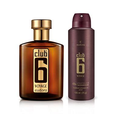 Imagem de Eudora Kit Club 6 Voyage: Desodorante Colônia 95ml + Antitranspirante Aerossol