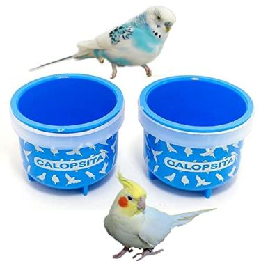 Imagem de Kit 5 Porta Vitaminas Comedouro Calopsitas E Outros Pássaros