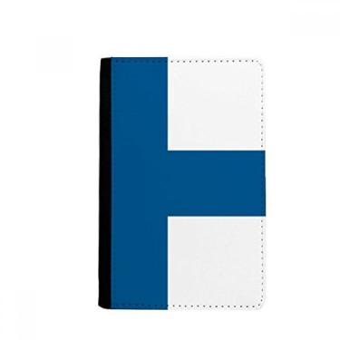 Imagem de Porta-passaporte bandeira nacional da Finlândia Europa país porta passaporte Notecase Burse carteira capa porta-cartão, Multicolor