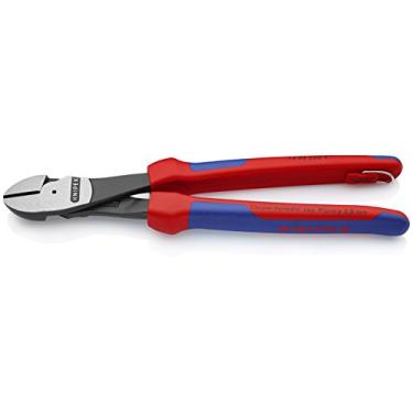 Imagem de KNIPEX Ferramentas – Cortadores diagonais de alta alavancagem, multicomponentes, fixação amarrada (7402250TBKA)