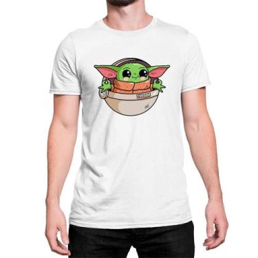 Imagem de Camiseta Bebe Baby Yoda Star Wars Fofo - Store Seven