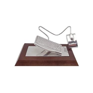 Imagem de Escultura De Mesa Engenharia Da Computação Decoração Escritório Sarquis Samara Imbuia