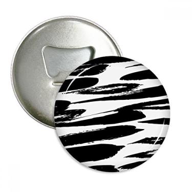 Imagem de Emblema multifuncional com textura de pintura chinesa em pincel, emblema de ímã de geladeira