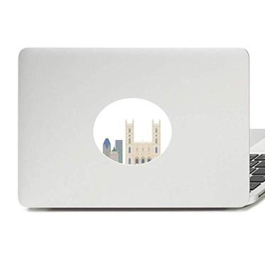 Imagem de Adesivo de notebook com emblema de vinil da Igreja da Cidade do Canadá