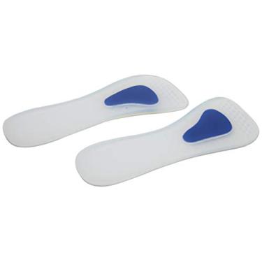 Imagem de Impec Palmilha Para Salto Alto Com Botão Silicone Azul G(39-41) Pacote De 2
