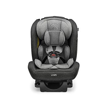 Imagem de Cadeira para Auto 0-36Kg Isofix Litet All Stages Fix 2.0 Preta e Cinza - BB452