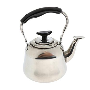 Imagem de YIJU Chaleira Exterior aço Inoxidável Acampamento Chá Água Pot, 1L