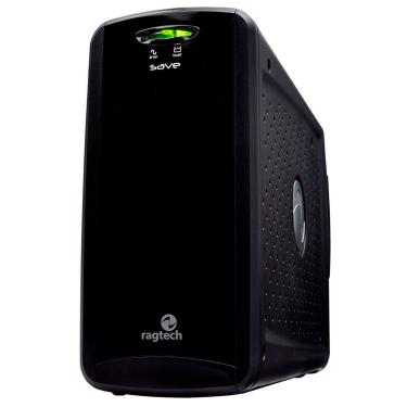 Imagem de Nobreak 600VA Ragtech Save Home 115/115 STD-MI Black - 20NSH4126