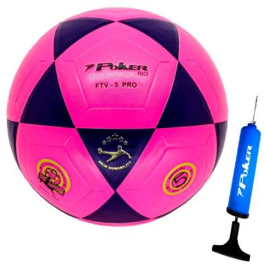 Imagem de Bola de Futevôlei Poker Vulcanizada Rio Oficial PU e Bomba - Único - Verde-Unissex