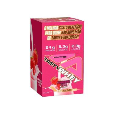 Imagem de Tasty Whey 3W Box (408g) Strawberry Creme Adaptogen-Unissex