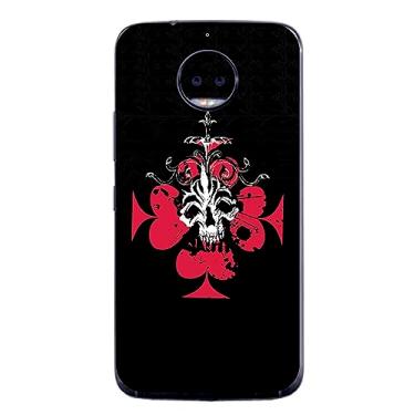 Imagem de Capa Adesivo Skin008 Verso Para Moto G5s Plus Xt1802