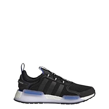 Imagem de adidas Tênis masculino NMD_V3, Preto/Branco/Azul Royal, 8.5