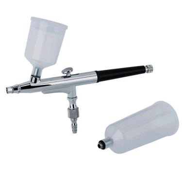 Imagem de Aerógrafo Com Duas Canecas Dupla Ação 0,3Mm On04 Onetools