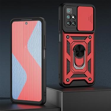 Imagem de Capa à prova de choque para Redmi 10 Note 11 Pro Plus 10T 10S Capa de suporte de telefone para Xiaomi POCO X5 Pro 5G 12T M3 M4 Pro F3 X3, vermelha, para Xiaomi POCO X5 5G