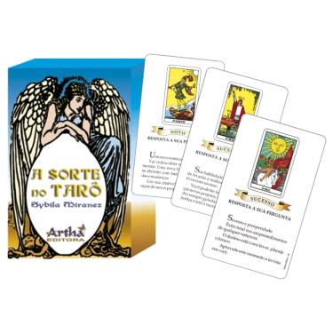 Imagem de Baralho A Sorte No Tarô Waite 53 Cartas Para Iniciantes