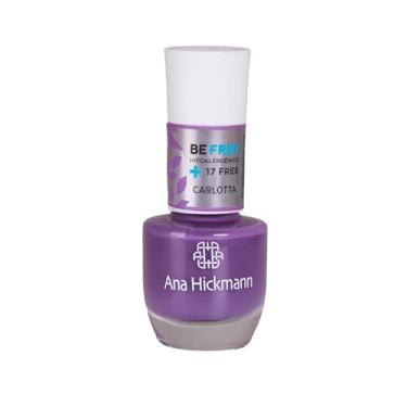 Imagem de Esmalte Hipoalergênico Ana Hickmann 9ml - Carlotta Coleção Be Free - Alta Pigmentação e Brilho Intenso - Nail Polish