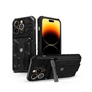 Imagem de Case Capa Capinha Guardian Para iPhone - Gshield, Preta iPhone 14 Pro 