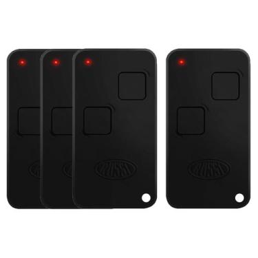 Imagem de 4 Controle Portão Rossi Ntx 433 Dz Nano Atto Dz3 Dz4 Bv Nano com Clip 