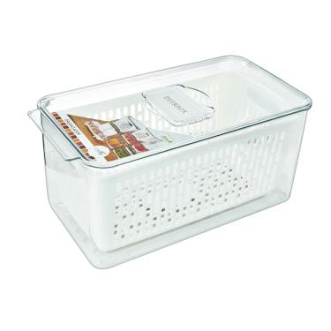 Imagem de Organizador De Geladeira Plástico Para Frutas E Legumes 5,7L