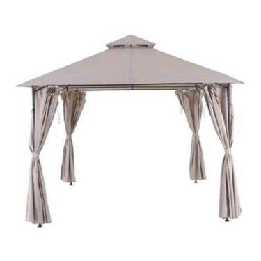 Imagem de Gazebo De Aço Com Tecido - 280x298cm - Naterial, Cinza