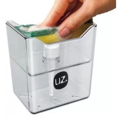 Imagem de Dispenser Porta Detergente Sabão Líquido 500ml Vision UZ - Uz Utilidad