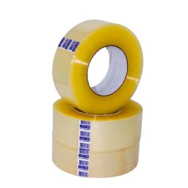 Imagem de Kit com 20 Fitas Adesivas 45mm x 300 metros Transparente - mixobatudo